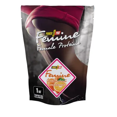 Протеїн сироватковий змішаний Power Pro Femine Female Proteine соковитий апельсин, 1 кг