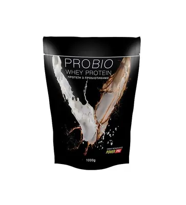 Протеїн сироватковий змішаний Power Pro Probio Whey Protein мокачино, 1 кг