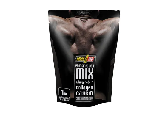 Протеїн комплексний Power Pro Protein Power MIX шоколад-кокос, 1 кг
