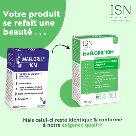 Мафлорил Ineldea Mafloril-10m, 30 капсул