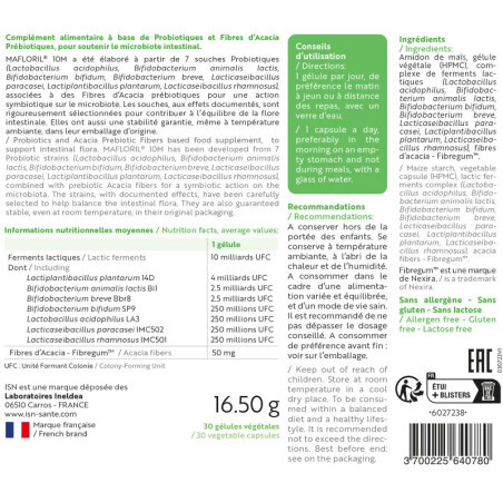 Мафлорил Ineldea Mafloril-10m, 30 капсул