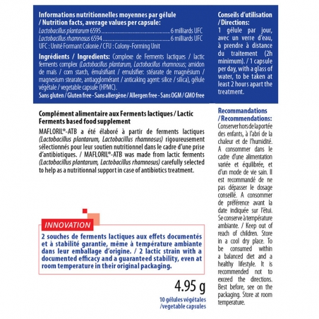 Мафлорил Aтб Ineldea Mafloril Atb, 10 капсул