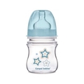 Пляшечка антиколікова Canpol Babies EasyStart Newborn baby 35/216_blu з широким отвором, 120 мл