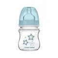 Пляшечка антиколікова Canpol Babies EasyStart Newborn baby 35/216_blu з широким отвором, 120 мл