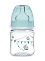 Пляшечка антиколікова Canpol Babies EasyStart PP Let`s celebrate 35/228_blu з широким отвором, 120 мл