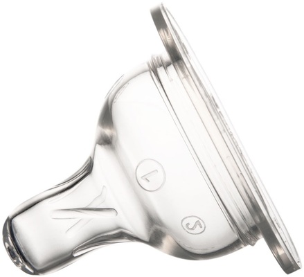 Соска силіконова Canpol Babies EasyStart 21/734 3-позиційна для пляшечок з широким отвором, від 3 місяців, 2 шт