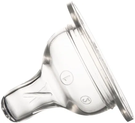 Соска силіконова Canpol Babies EasyStart 21/734 3-позиційна для пляшечок з широким отвором, від 3 місяців, 2 шт