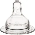 Соска силіконова Canpol Babies EasyStart 21/734 3-позиційна для пляшечок з широким отвором, від 3 місяців, 2 шт