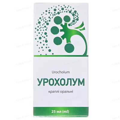 Урохолум краплі ор. по 25 мл у флак.