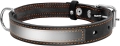 Ошейник Collar со светоотражающей лентой, ширина 25 мм, длина 38-50 см, черный