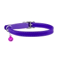 Ошейник для котят Collar 32489 WAUDOG Glamour с резинкой, ширина 9 мм длина 22-30 см, фиолетовый