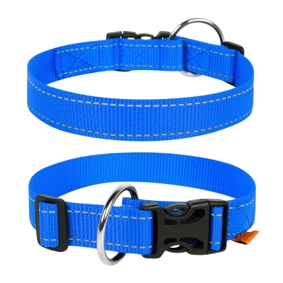 Ошейник для собак Collar Dog Extreme нейлон ширина 40 мм, длина 45-70 см, синий