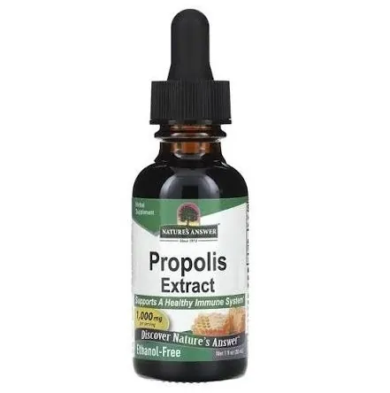 Прополіс Nature's Answer Propolis Extract 1000 мг екстракт без спирту, 30 мл