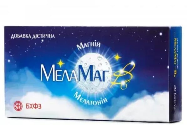 МелаМаг-B6 капсули №20