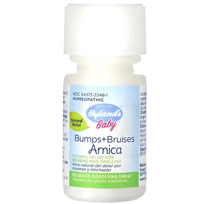 Шишки + Синяки Hyland`s Baby Bumps + Bruises с арникой для детей, 125 таблеток