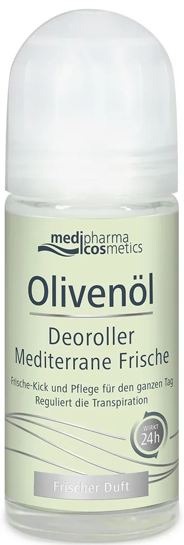 Дезодорант кульковий Medipharma Cosmetics Olivenol Середземноморська свіжість, 50 мл