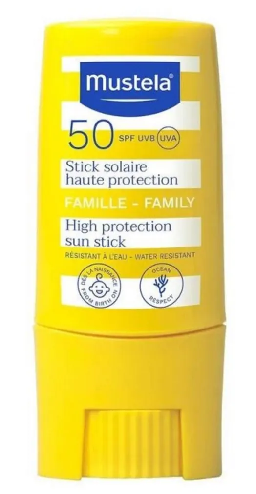 Стік сонцезахисний Mustela Family SPF 50, 9 мл