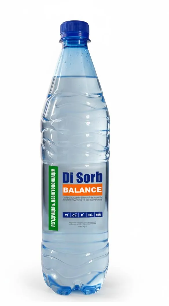 Ді Сорб баланс Di Sorb Balance слабогазований напій для спеціальних медичних цілей з підсолоджувачем, 0,95 л