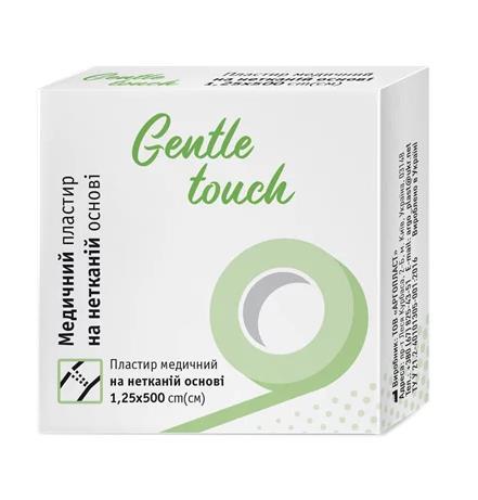 Пластырь медицинский Gentle touch на нетканой основе 1,25 см х 500 см, 1 штука