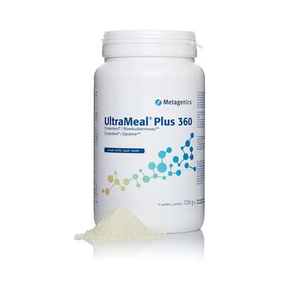 УльтраМил Плюс Metagenics UltraMeal Plus 360 порошок со вкусом ванили, 728 г