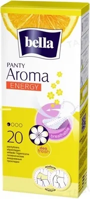 Прокладки гiгiєнiчнi щоденнi Bella Panty Aroma Energy, 20 штук