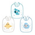 Слюнявчик Canpol babies хлопчато-клеенчатый, 2/103, 3 шт