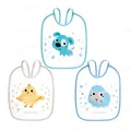Слинявчик Canpol babies бавовняно-клейончатий, 2/103, 3 шт