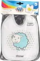 Слинявчик Canpol babies бавовняно-клейончатий, 2/103, 3 шт