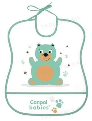 Слинявчик Canpol babies пластмасовий м'який, 2/919