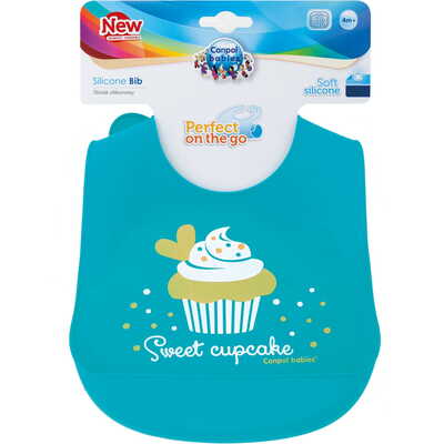 Слюнявчик Canpol babies силиконовый, 74/020