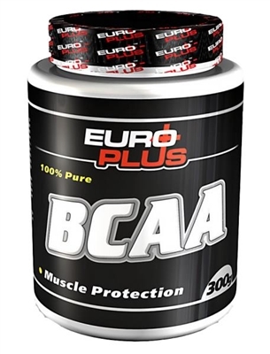 Аминокомплекс Euro Plus BCAA для спортсменов, 300 г, банка