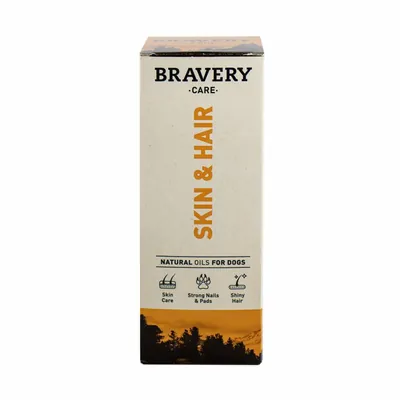 Олія лосося Bravery Care Dog Natural Oil Salmon з мелатоніном для шерсті та шкіри собак, 500 мл