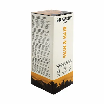 Олія лосося Bravery Care Dog Natural Oil Salmon з мелатоніном для шерсті та шкіри собак, 500 мл