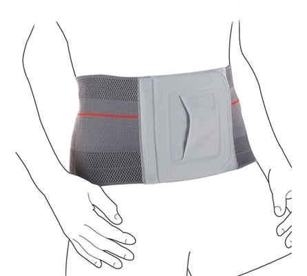 Бандаж поясничный Ottobock Lumbo Sensa OB-50R10 для легкой фиксации, размер L