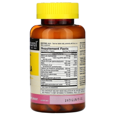 Формула для повышенной прочности волос Mason Natural Extra Strength Hair Formula, 60 таблеток