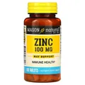 Цинк 100 мг Mason Natural Zinc, 100 таблеток