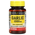 Чесночное масло 1000 мг Mason Natural Garlic Oil, 100 гелевых капсул