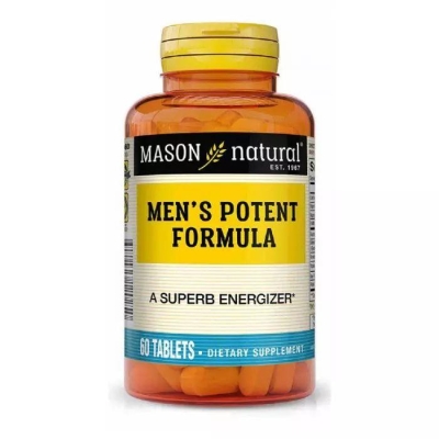Мужская формула потенции Mason Natural Men's Potent Formula, 60 таблеток
