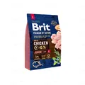 Корм сухий Brit Premium Junior L для цуценят і молодих собак великих порід зі смаком курки, 15 кг