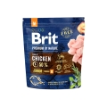 Корм сухий Brit Premium Junior M для цуценят і молодих собак середніх порід зі смаком курки, 1 кг