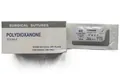 Шовний матеріал хірургічний Sheenrise Polydioxanone USP 4/0 (ЕР 1,5), що розсмоктується довжина 75 см, колюча голка 19 мм, 3/8 кола