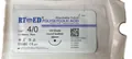 Шовний матеріал хірургічний Rtmed Polyglycolic Acid USP 4/0 (ЕР 1,5), що розсмоктується довжина 75 см, колюча голка 20 мм, 1/2 кола