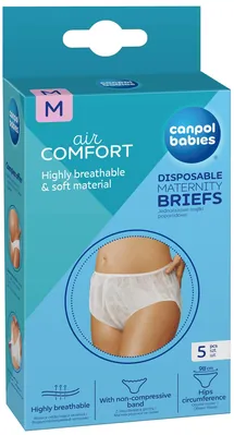 Труси післяпологові Canpol Babies 9/598 одноразові розмір М, 5 шт