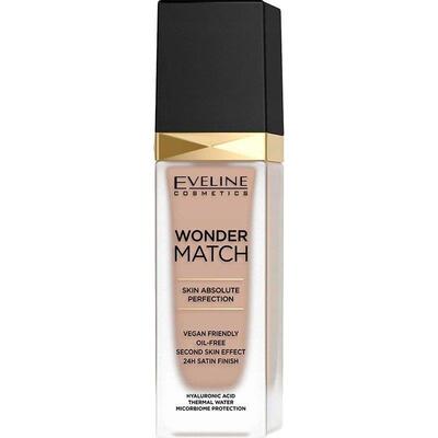 Тональная основа Eveline Wonder Match адаптирующая 15 Natural, 30 мл