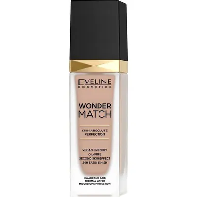 Тональна основа Eveline Wonder Match адаптуюча 15 Natural, 30 мл