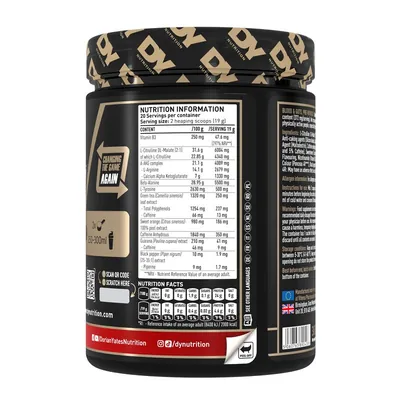 Передтренувальний комплекс Dorian Yates Blood & Guts полуниця, 380 г