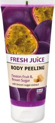 Пілінг для тіла Fresh Juice Passion Fruit & Brown Sugar, 200 мл