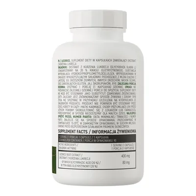 Солодка (Лакриця) OstroVit Licorice, 90 капсул