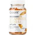 Вітамін Д3 OstroVit Vitamin D3 5000 МО, 250 м'яких капсул