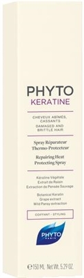 Спрей Phyto Phytokeratine восстанавливающий, термоактивный, для поврежденных и ломких волос, 150 мл